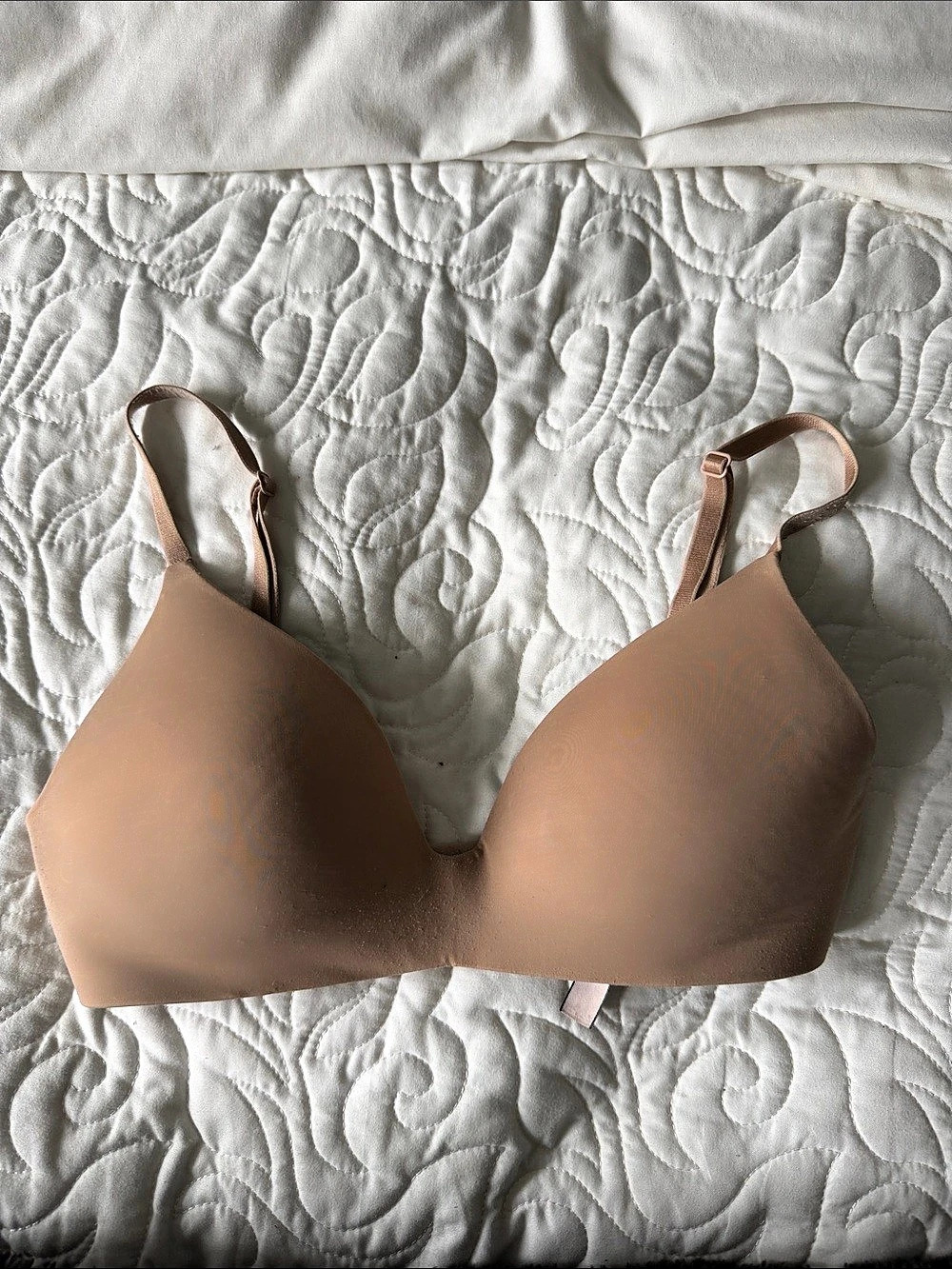 Victoria's Secret Lightly Lined Wireless Bra Brown 32C